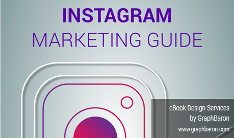 Instagram Marketing Guide eBook Design, Marketing ebook Design, e-book Designers Delhi, e-book Design Services Delhi, India