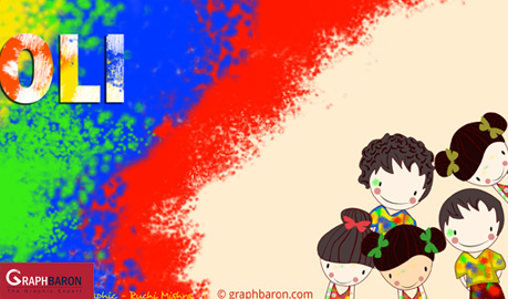 Holi Facebook Banner Design